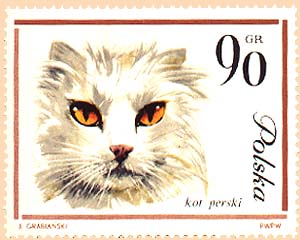 Kocie znaczki pocztowe - kot_3.jpg