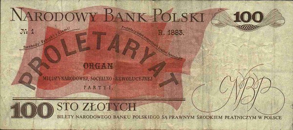 Banknoty Polska - PolandP143a-100Zlotych-1976-donatedmjd_b.jpg