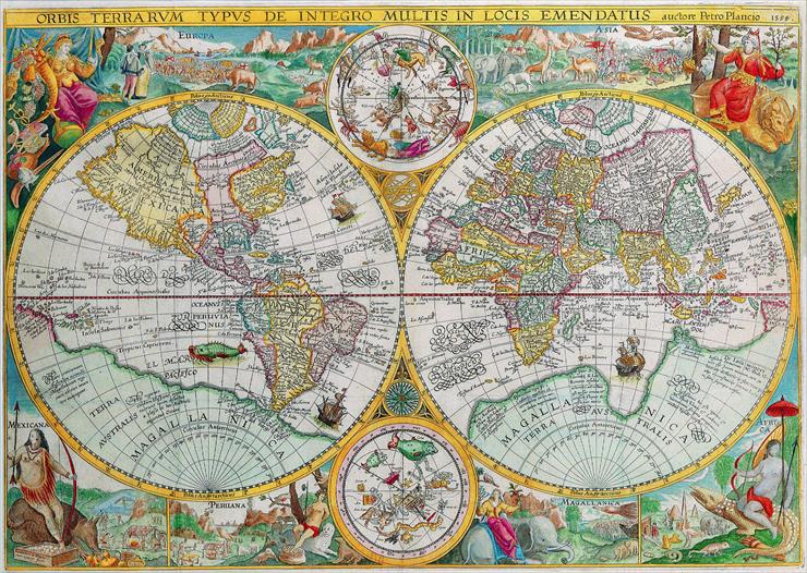 Stare Mapy Świata - Old Maps Of The World - Stare Mapy Świata - Old Maps Of The World 14.jpg