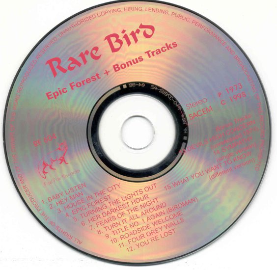 Rare Bird - Rare Bird - Epic Forest1973_cd.jpg