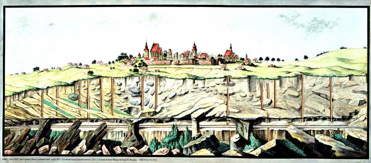 Plakaty i sztychy - Panorama Olkusza z 1821.jpg