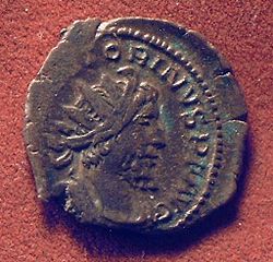 Rzym starożytny -... - 250px- 4-18Marcus Piauvonius Victorinus cesarz galijski 268 - 270 r..JPG