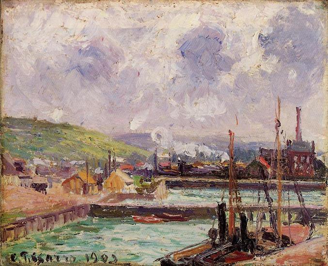 Pissarro Camille 1830 - 1903 - View of Duquesne and Berrigny Basins in Dieppe, 1902.jpeg