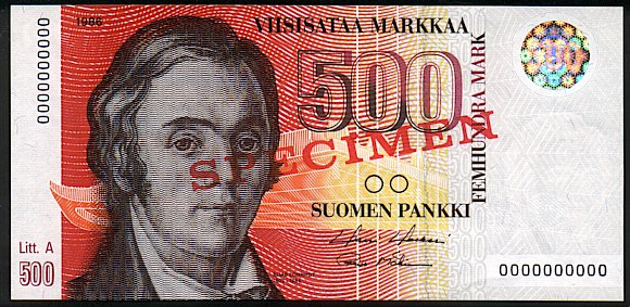 Banknoty Finlandia - FinlandP121s-1000Markkaa-19861991-donated_f.jpg