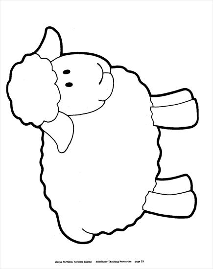 kolorowanki - Big Pat Themes page 33 sheep.gif