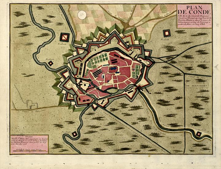 A collection of plans of fortifications and battles... - A collection of plans of fortif...tions and battles 1684-1709 100.jpg