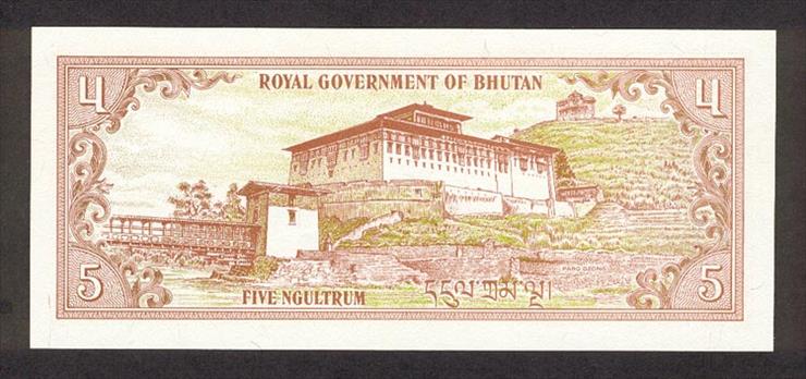 Bhutan - BhutanP7-5Ngultrums-1981-donatedth_b.jpg