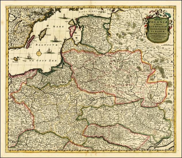 Mapy Polski z różnych okresów - 1680_F_de_Wit_Regni_Poloniae_Lithvaniae.jpg