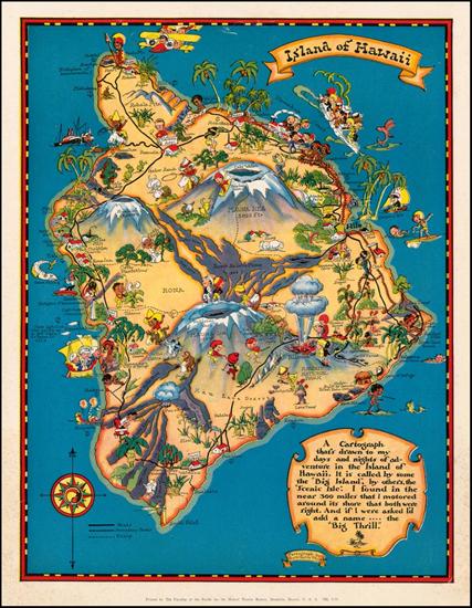Mapy różniste - Island of Hawaii  Taylor White  1931.jpg