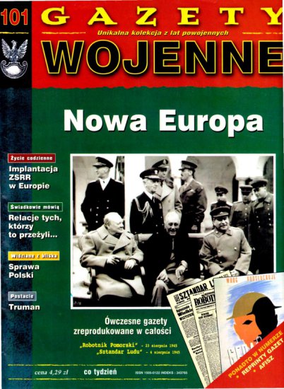 Gazety Wojenne - 101. Nowa Europa okładka.jpg