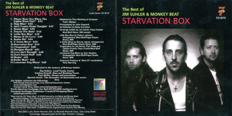 Jim Suhler  Monkey Beat - Starvation Box The Best Of  2003 - Booklet.jpg