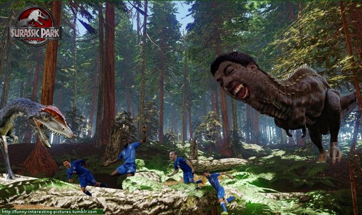Smieszne zdjecia - Najlepsze memy sportowe Luis Suarez Jurassic Park Memes World Soccer Memes.jpg