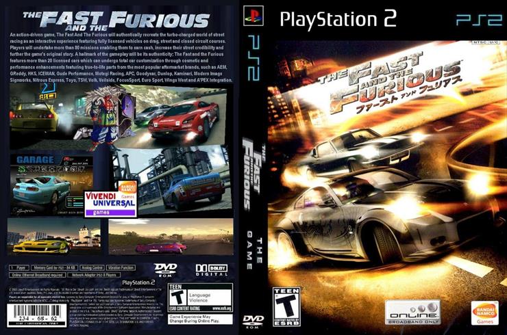 The Fast and the Furious Tokyo Drift - The Fast And The Furious Dvd PS2.jpg