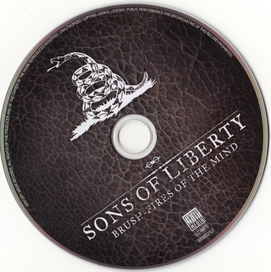 2009 - Brush-Fires Of The Mind - Sons Of Liberty - Brush Fires Of The Mind CD.JPG