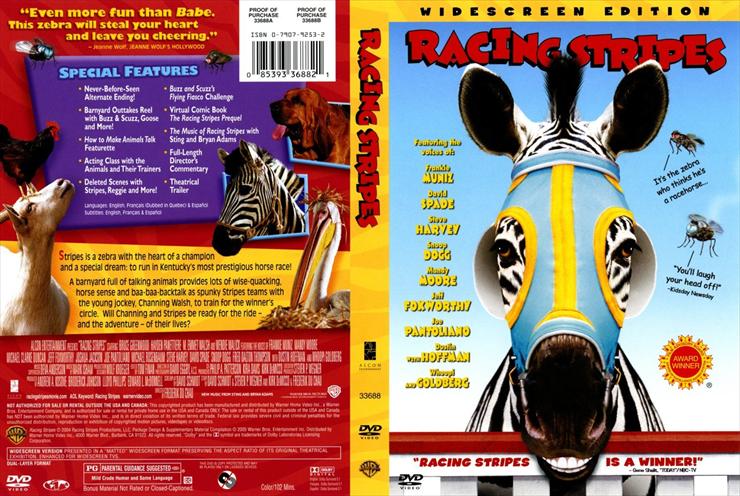  DVD Film  - Zebra z klasą - Racing Stripes-front.jpg