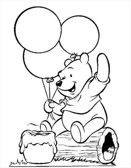 kolorowanki urodzinkowe - puchatek z balonami.jpg