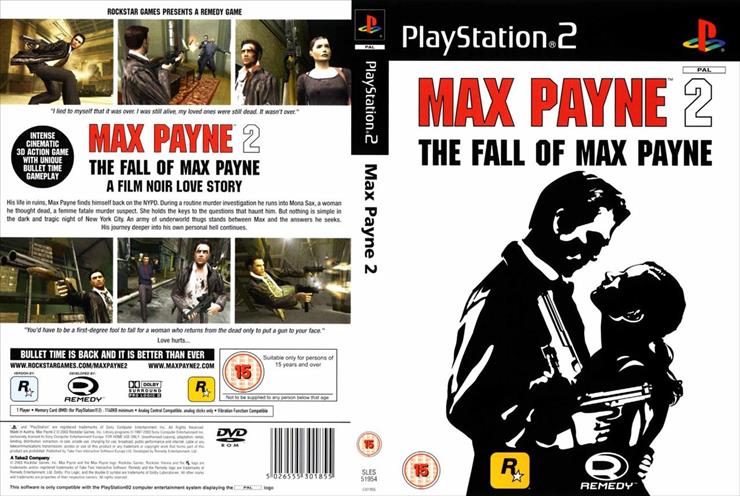 PlayStation 2 - PS2 Max Payne 2 The Fall of Max Payne.jpg