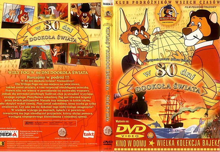 okładki bajek na DVD polskie - W 80 Dni Dookoła Świata.JPG