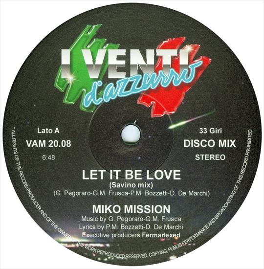 MIKO MISSION - Let It Be Love 12 2010 - Miko Mission - Let It Be Love side A.jpeg
