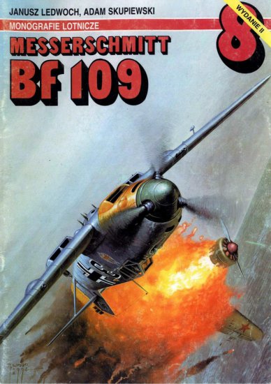 Monografie Lotnicze - 008. Messerschmitt Bf 109 okładka.jpg