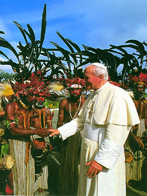 Padre - Jan Paweł II wśród mieszkańców Papui Nowej Gwinei.jpg