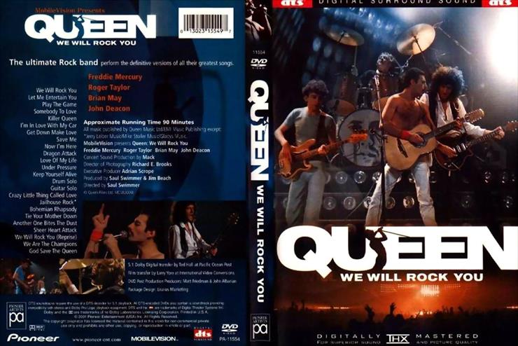 okładki DVD koncerty - Queen - We Will Rock You Live.jpg