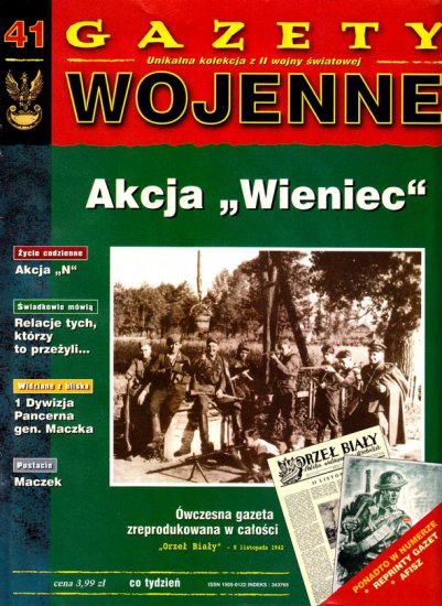 Gazety Wojenne - 041. Akcja Wieniec okładka.jpg