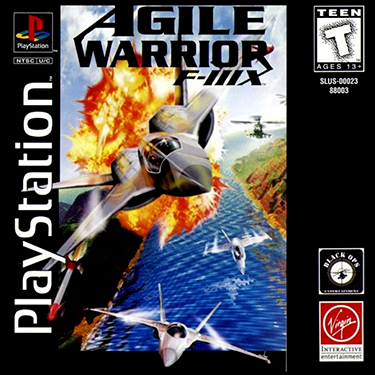 Sony Playstation Box Art - Agile Warrior F-111X USA.png