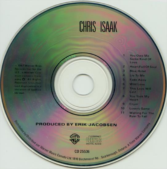 Chris Isaak - Chris Isaak CD Album 1987 - CD.jpeg