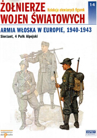 Żołnierze Wojen Światowych - 14. Armia włoska w Europie 1940-1943 okładka.jpg