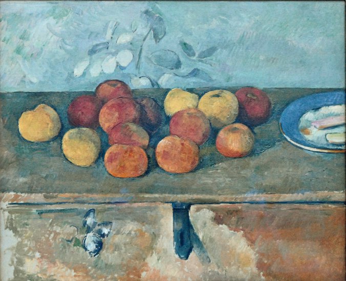 Paul Cezanne Paintings 1839-1906 Art nrg - Apples and Biscuits, 1885.jpg