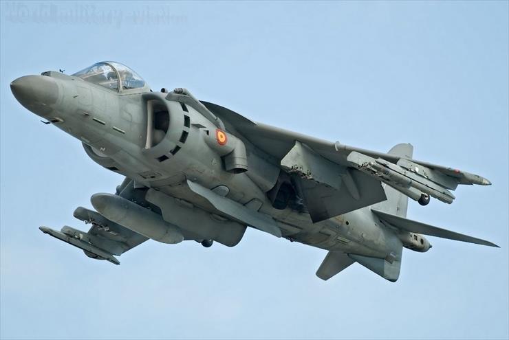 Harrier II  amery... - EAV-8B Matador Harrier II hiszpańskiej marynarki.JPG