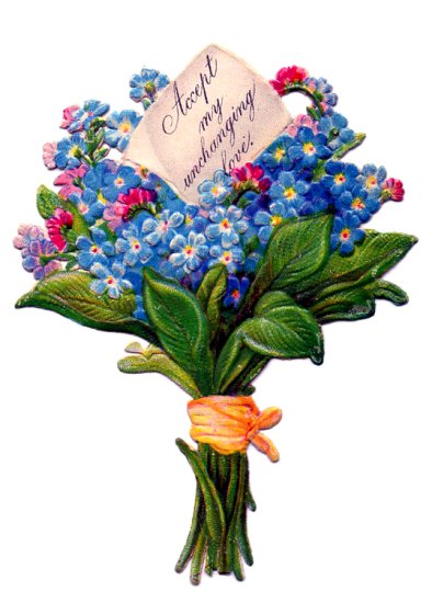 grafiki do transferu - Floral-Bouquet-Vintage-Image-GraphicsFairy.jpg