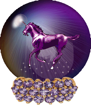 Gify-konie - kon biegnacy fiolet owal76.gif