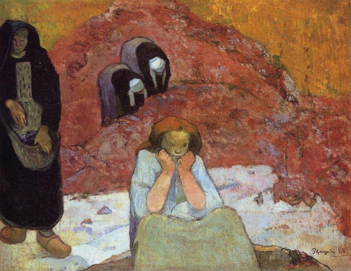Paul Gauguin 1848 - 1903 Paintings Art nrg - Grape Harvest in Arles, 1888.jpeg