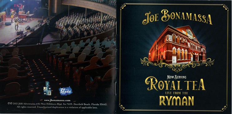 Now Serving Royal Tea Live From The Ryman - Joe Bonamassa - Now Serving Royal Tea Live From The Ryman Booklet 1.jpg