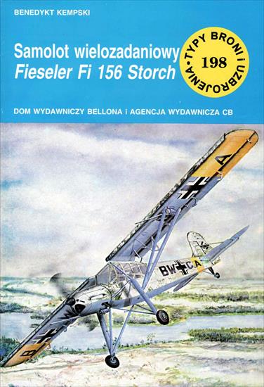 Typy Broni i Uzbrojenia - TBiU-198-Samolot wielozadaniowy Fieseler Fi-156 Storch.jpg