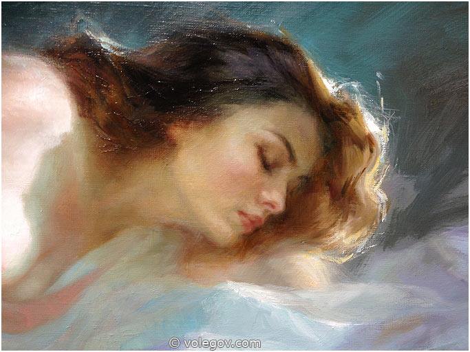 Rosja przez paletę - Piękns  kobieta  w śnie.jpg