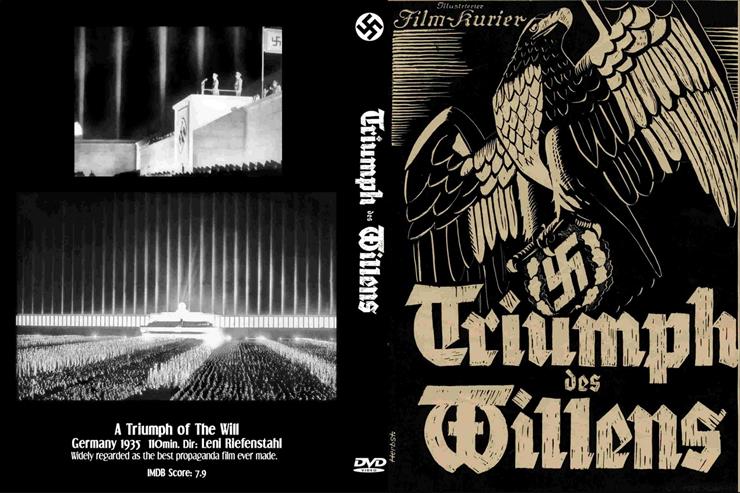 HITLER   NSDAP   III Rzes... - Triumph of the will Triumph des Willens 1934 1935 DVD cover poster.jpg