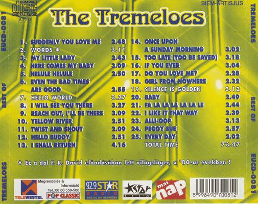 Best Of The Tremeloes 1999 - big.jpg