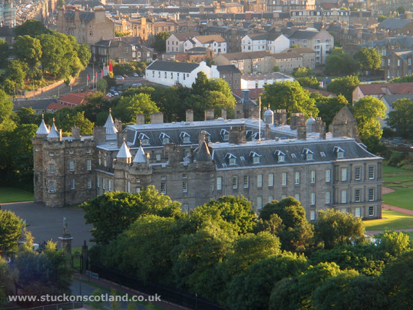 Wielka Brytania - pałac Holyrood, Szkocja.jpg