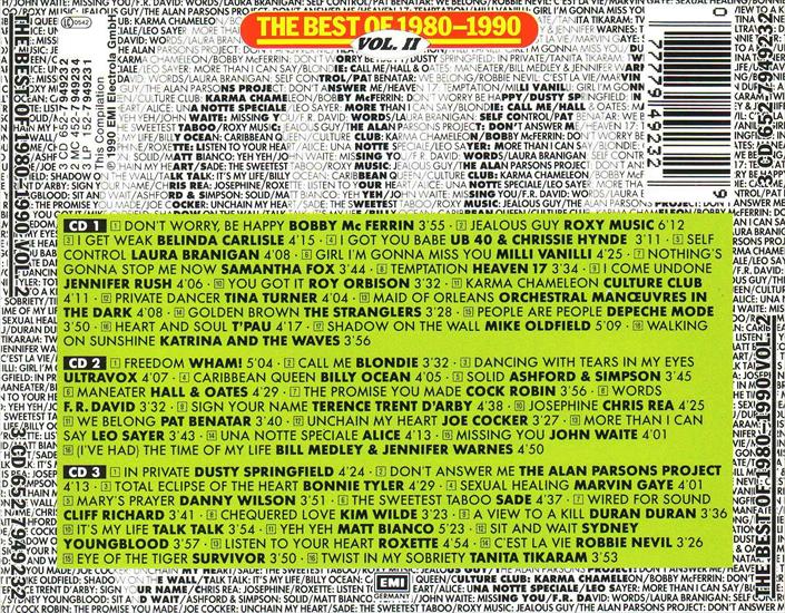 The Best Of 1980 - 1990 Vol.02 CD 2 320 Kbps - Back.jpg