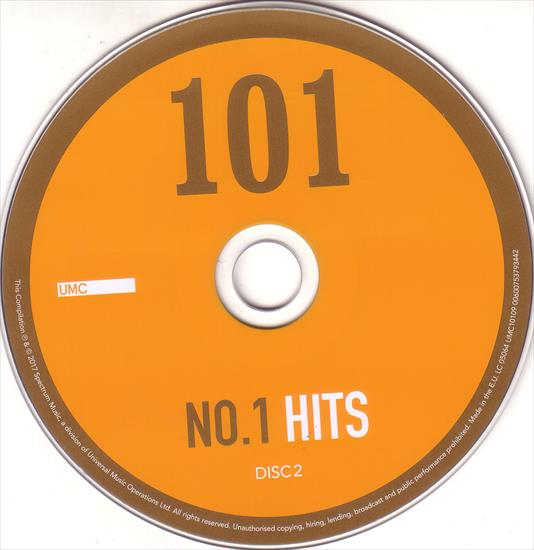 101 No.1 Hits - cd2.jpg