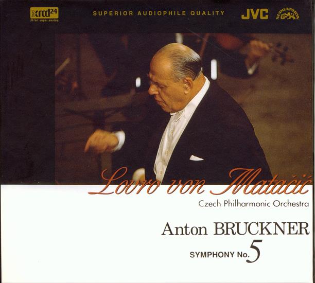 Bruckner - Symphony No. 5 B-Dur - Lovro von Matacic, Czech PO - JVC xrcd - Front Cover.jpg