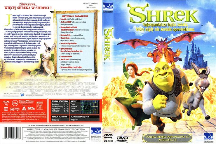 Okładki DVD - Shrek Polish-front.jpg